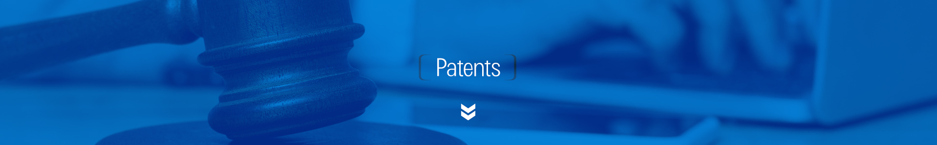 Patents page banner