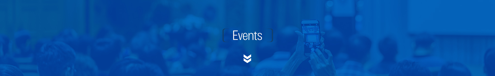 Events page banner