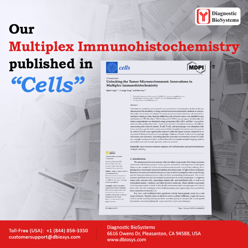 Our Multiplex Immunohistochemistry published in “Cells” 1 Multiplex Immunohistochemistry publishing Cells 2025